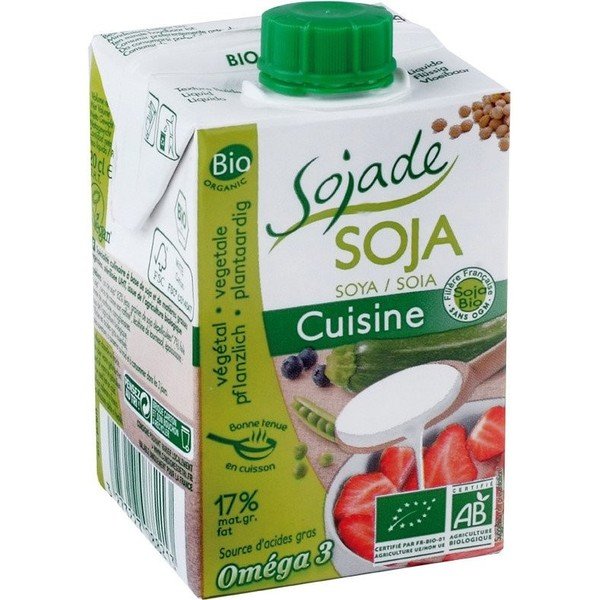 Sojade Crema da Cucina di Soia Biologica 200 Gr