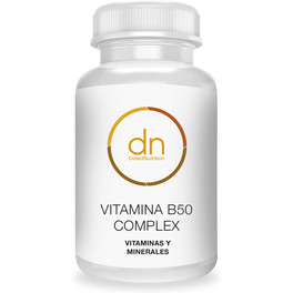 Direct Nutrition Vitamine B50 Complexe 60 Caps