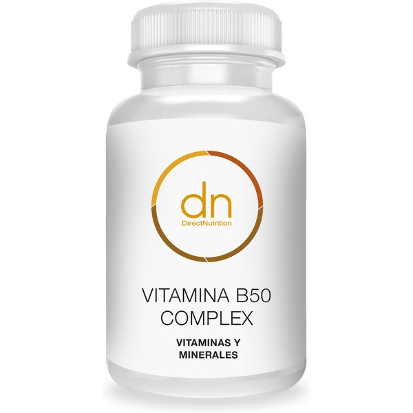 Direct Nutrition Vitamine B50 Complexe 60 Caps