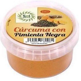 Solnatural Curcuma Au Poivre Noir Bio 100 G