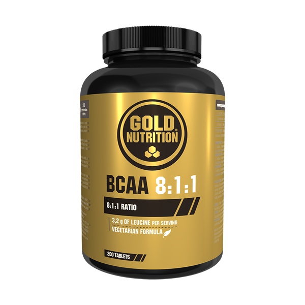 Gold Nutrition BCAA 8:1:1 200 Comprimés