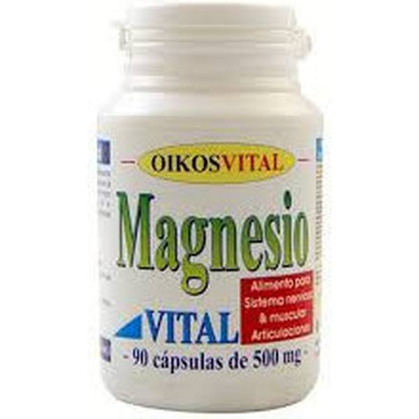 Oikos Vital Magnesio-vital 650 Mg 90 Caps.