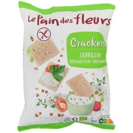 Le Pain Des Fleurs Cracker Trigo Sarraceno Mini 75 Gr Orgânico Sem Glúten Vegano