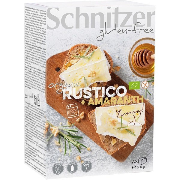 Schnitzer Broodvorm Rustiek Amarant S/g Schnitzer 500 G
