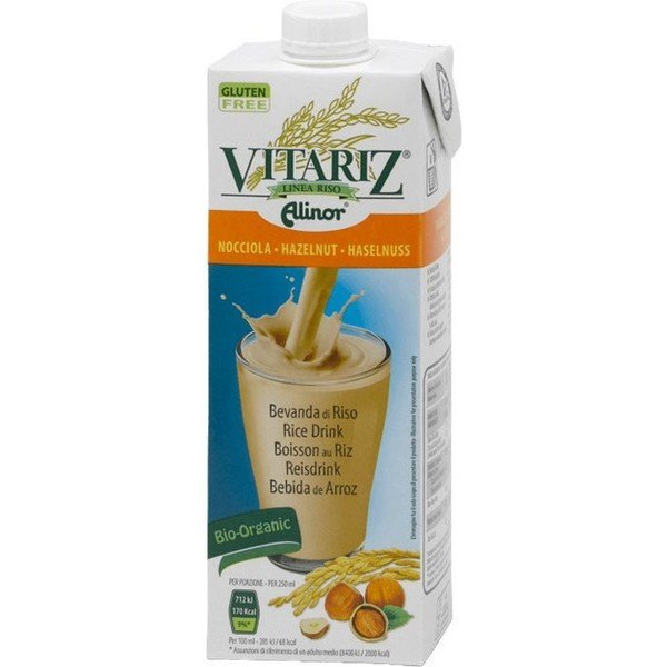 Vitariz Boisson Végétale Riz Noisettes Vitariz - Sans Gluten Sans Lactose Bio -1L