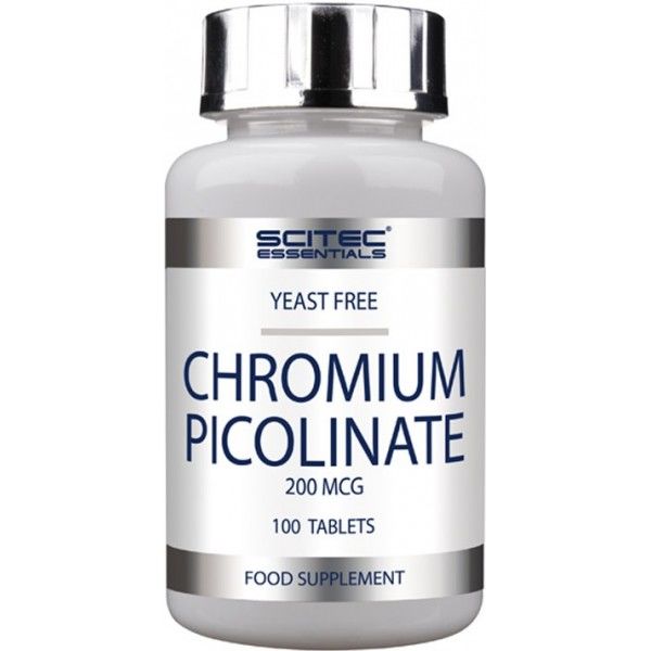 Scitec Essentials Chroompicolinaat - 100 tabbladen