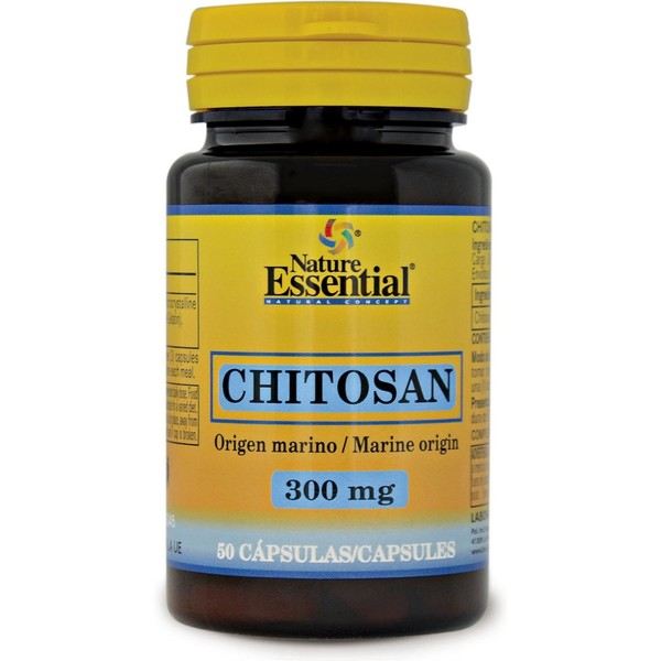 Nature Essential Chitosan 300 Mg 50 Caps