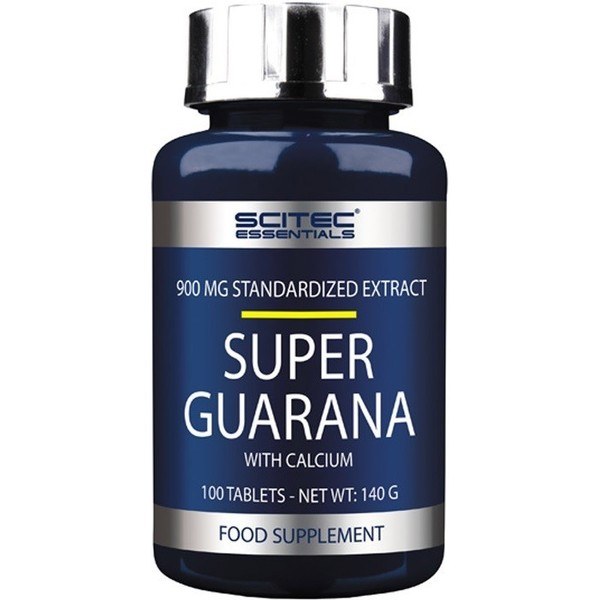 Scitec Essentials Super Guaraná 100 pastilhas