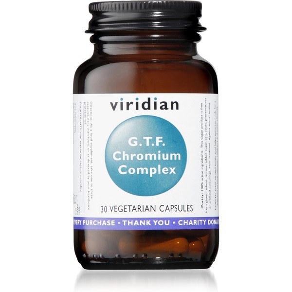Viridian G.T.F. Chrom 200 ug Complex 30 VCaps