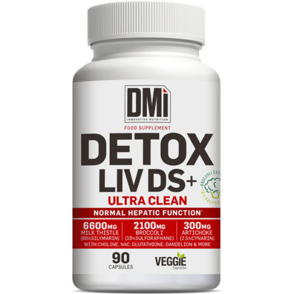 Dmi Nutrition Detox Liv Ds+ Ultra Clean (normale leverfunctie) 90 capsules