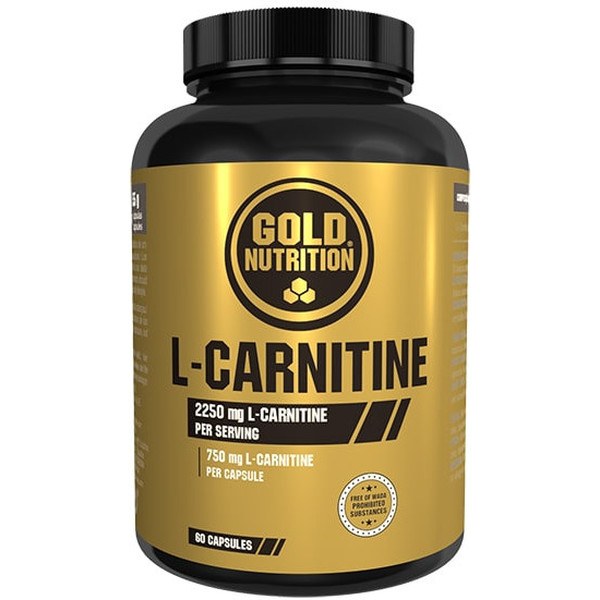 GoldNutrition L-Carnitina 750 Mg 60 Cápsulas