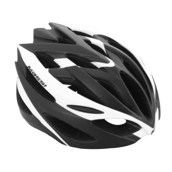 Massi Comp Helm Zwart/wit