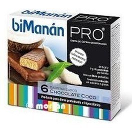 Bimanan Bmn Pro Barras Chocolate Coco 6 Barras