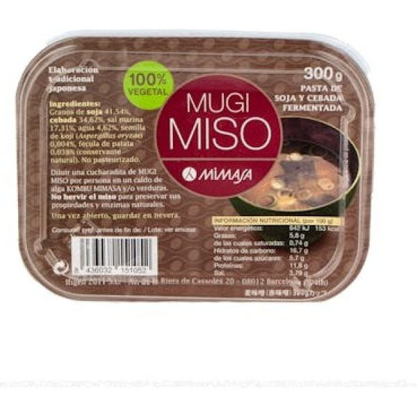 Mimasa Mugi Miso 300 Gr