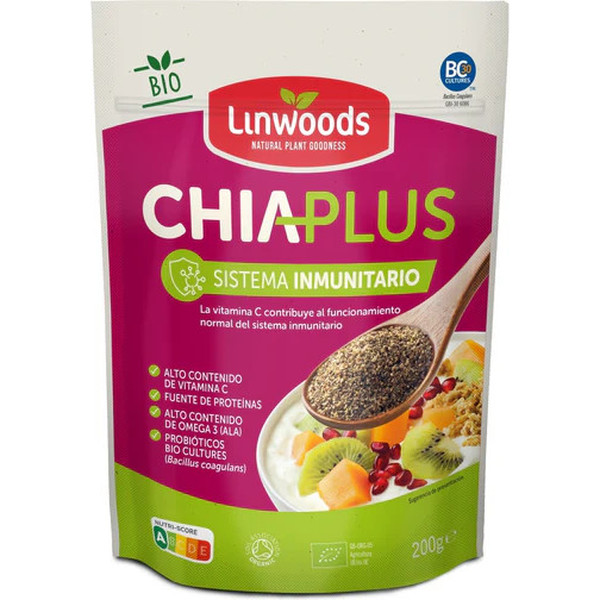 Linwoods Chia Plus Immunsystem 200 Gr Bio Vegan Glutenfrei