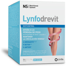 Sistema nutrizionale Dietcontrol Lynfodrevit 16 bastoncini