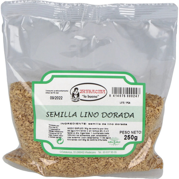 Intracma Goldene Leinsamen 250 Gr Öko