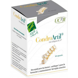 100% Natural Condroartil Con Colágeno Uc-ii 90 Caps