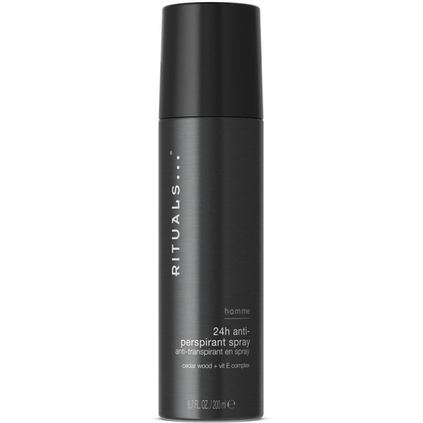 Rituals Homme 24h Anti-perspirant Spray 200 Ml Unisex
