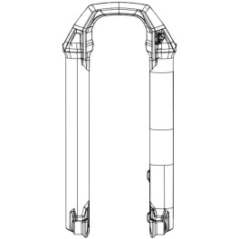 Rock Shox By Sram Rs Rec Botellas Pike Select/select+ 29 Boost Dif. Black