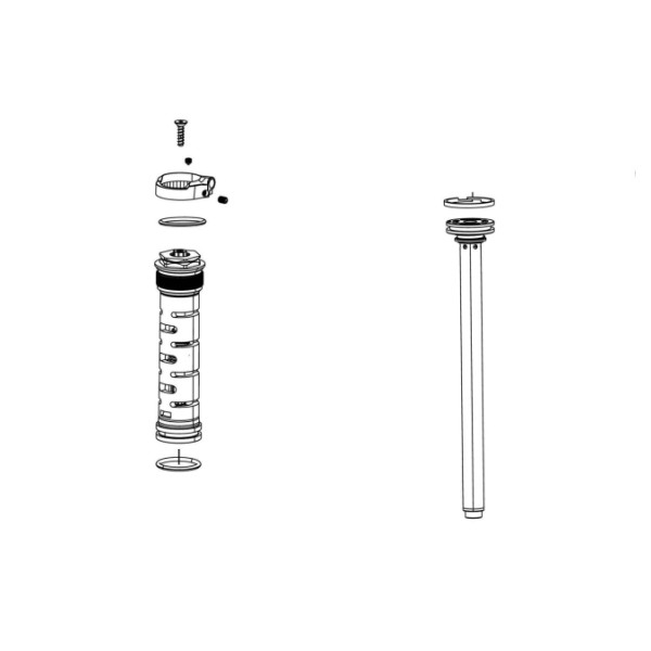 Rock Shox By Sram Rs Rec Cartucho Bloqueo Recon Slv Rl 120 Remoto Tp.8 Alu