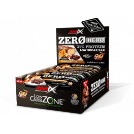 Amix Zero Hero 31% Proteinriegel Gesamtabdeckung 15 Riegel x 65 Gr