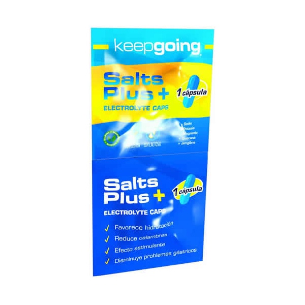 Keepgoing Salts Plus+ Electrolyte 1 pack double x 2 bouchons