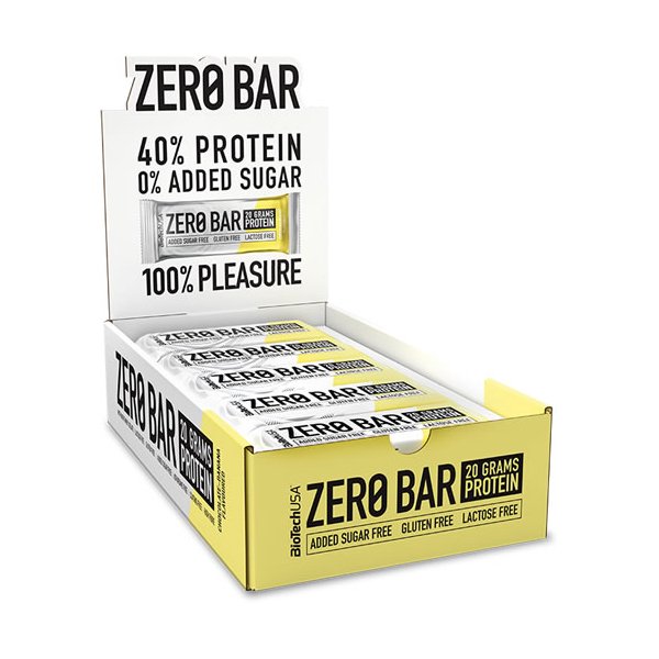 BiotechUSA Zero Bar 20 bars x 50 gr