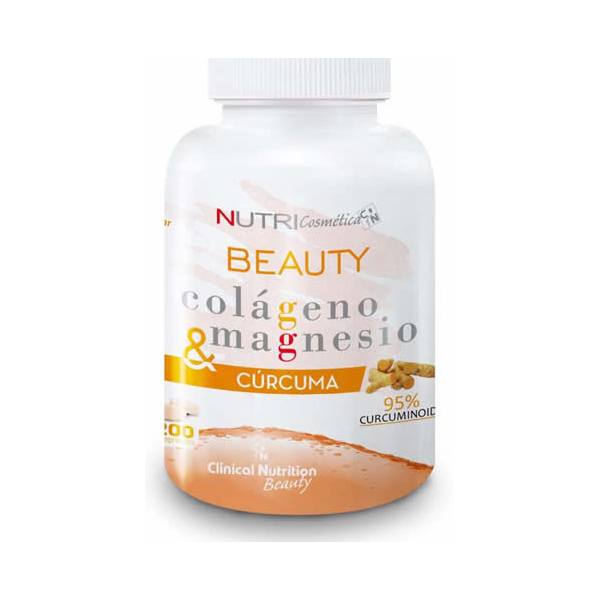 NutriCosmetica Beauty Collagen & Magnesium & Kurkuma 200 Tabletten