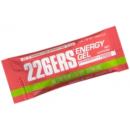 226ERS Energy Gel BIO Aardbei-Banaan Cafeïnevrije Stick - 40 Gels x 25 Gr