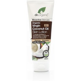 Dr Organic Kokosnussöl-Körperlotion 200 ml