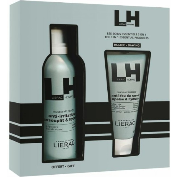 Lierac Afeitado Lh Lote 2 Piezas Hombre