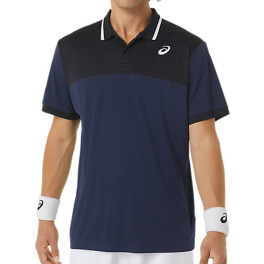Asics Polo Men Court 2041a256 - Azul Marino