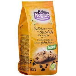 Santiveri Noglut Galletas con Pepitas Chocolate - 150 Gramos