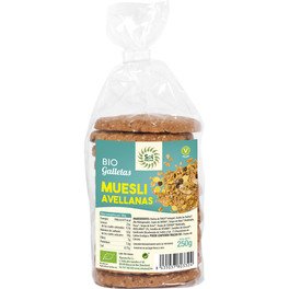 Solnatural Biscotti Muesli Biologici Con Nocciole 250 G