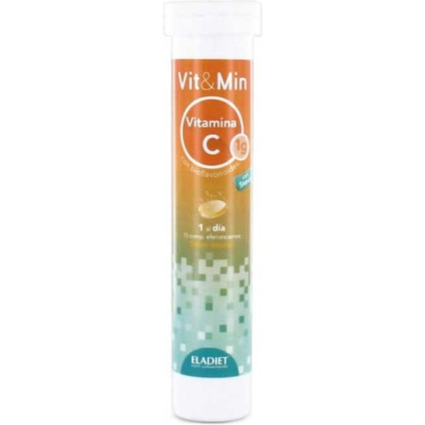 Eladiet Vit&min Vitamina C 15 Comp Efervescente