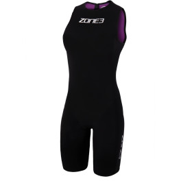 Zone3 Traje De Triatlón Women's Streamline Sleeveless Negro/morado