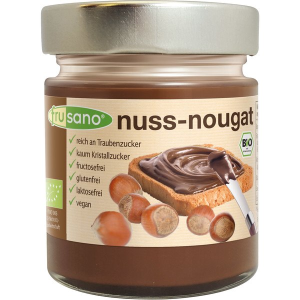 Frusano Crème de Cacao Aux Noisettes Bio Vegan