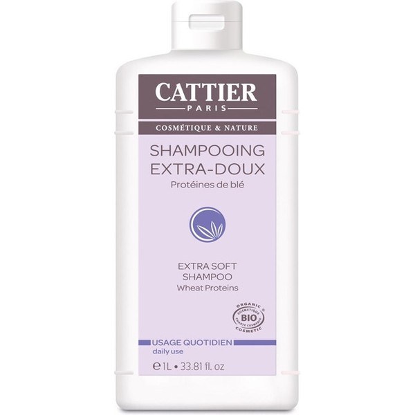 Cattier Shampoing Extra Doux 1 L