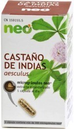 Neo - Extracto De Semillas De CastaÃ±O De Indias 200 Mg - 45 Comprimidos - Mejora Las Piernas Cansadas-image
