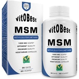 VitOBest MSM 1000 mg 60 gélules