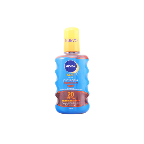 Nivea Sun Protege&broncea Aceite Spf20 200 Ml Unisex