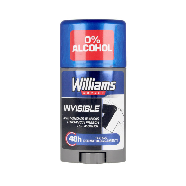 Williams Invisible 48h Deodorant Stick 75 Ml Hombre