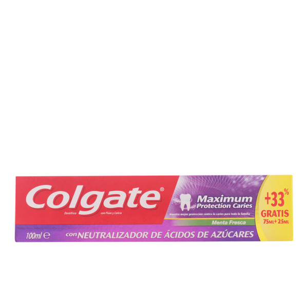 Colgate Maximum Protection Anti-caries Dentifrice 75ml+33% Unisexe