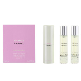 Chanel Chance Eau Fraîche Eau de Toilette Vaporizador Twist & Spray 3 X 20 Ml Mujer