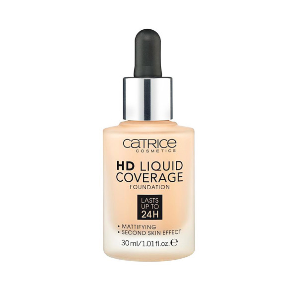 Catrice HD liquid coverage foundation lasts up to 24 hours 030-sand beige Women