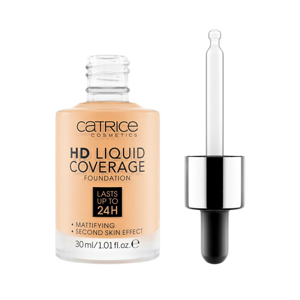 Catrice Hd Liquid Coverage Foundation dura fino a 24 ore 036-hazelnut Woman