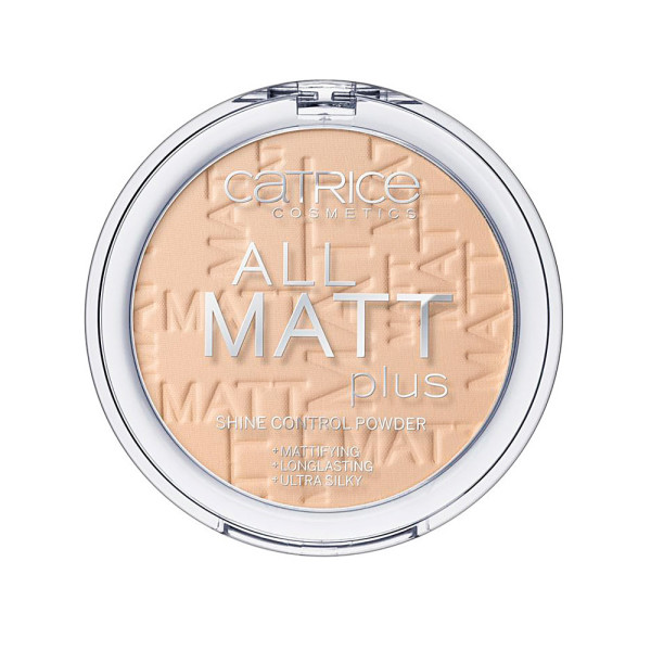 Catrice All Matt Plus Poudre Contrôle Brillance 025-Beige Sable 10 Gr Femme