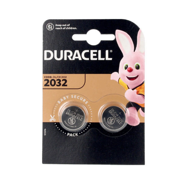 Duracell Button Lithium 3v 2032 Dlcr2032 Batterijen Pack X 2 Eenheden Unisex