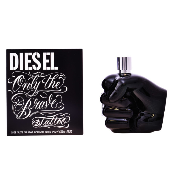 Diesel Only The Brave Tattoo Édition Spéciale Eau de Toilette Vaporisateur 200 Ml Homme